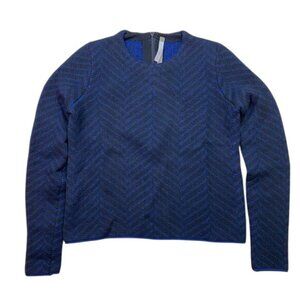 SOYER Zip Up on the Back Knit Top